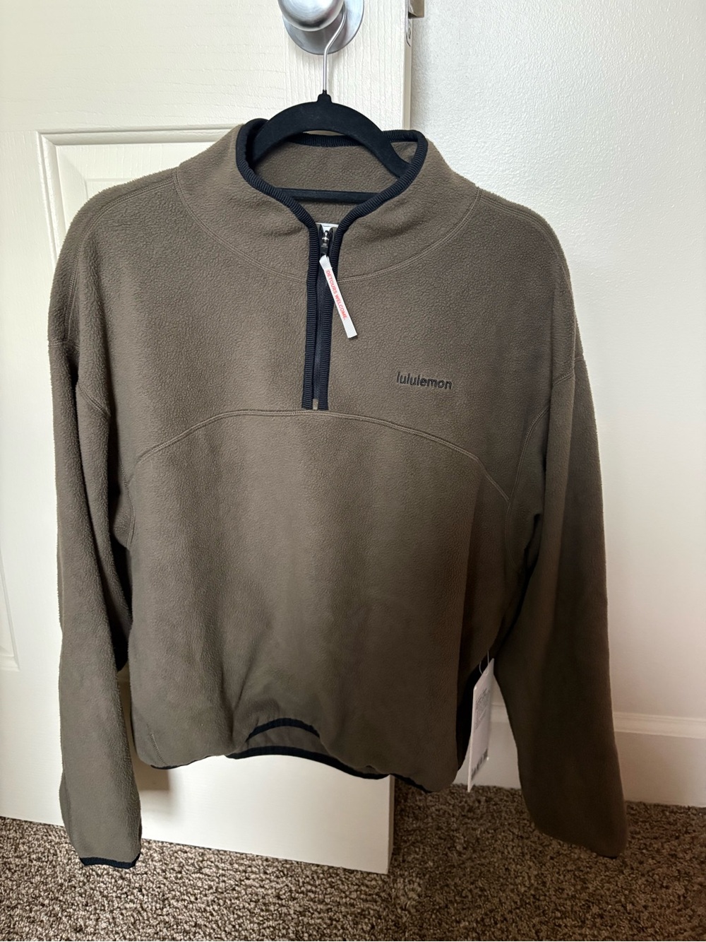 Lululemon Tumbled Fleece Half-Zip Jacket